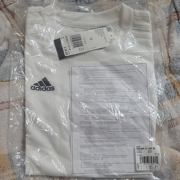 adidas Other - Adidas Small White Jersey Crisp Clean Design NWT